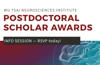 Wu Tsai Neuro Postdoc Scholar Awards png info session image 2026