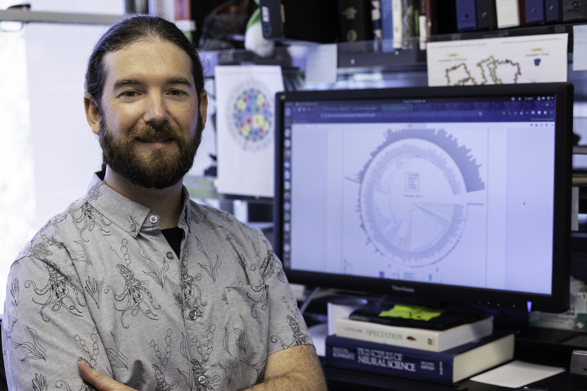 Wu Tsai Neurosciences Institute interdisciplinary postdoctoral scholar Matt McCoy